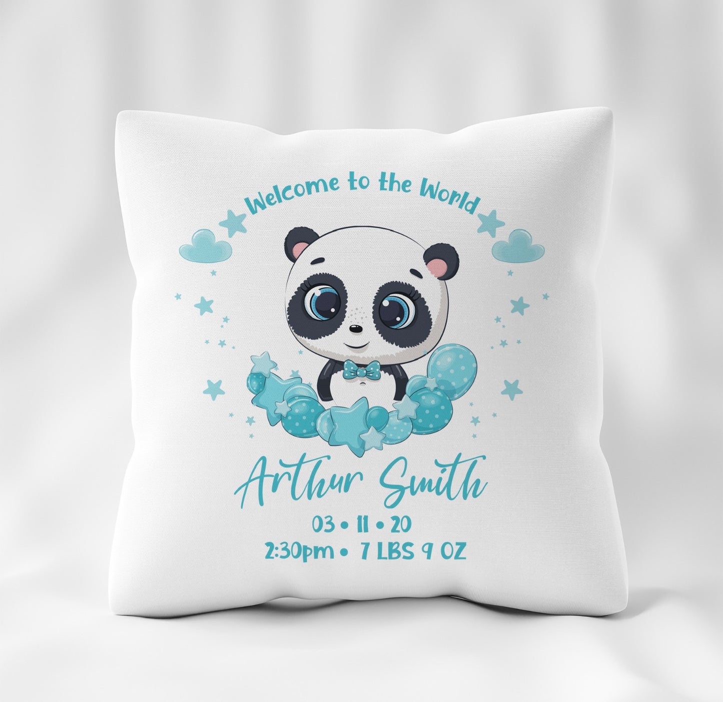 Welcome to the world cushion