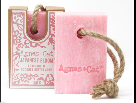 Soap on a rope - Japanese Bloom