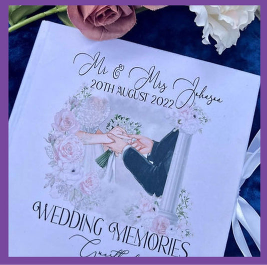 Personalised guest book