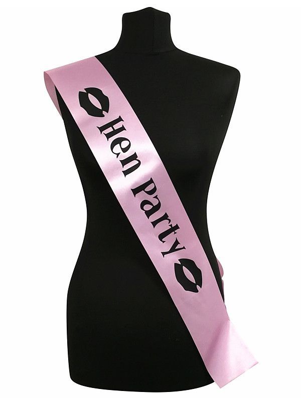 Personalised Hen Sashes